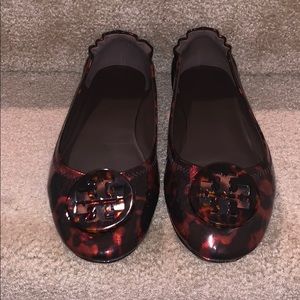 Tory Burch tortoise shell flats